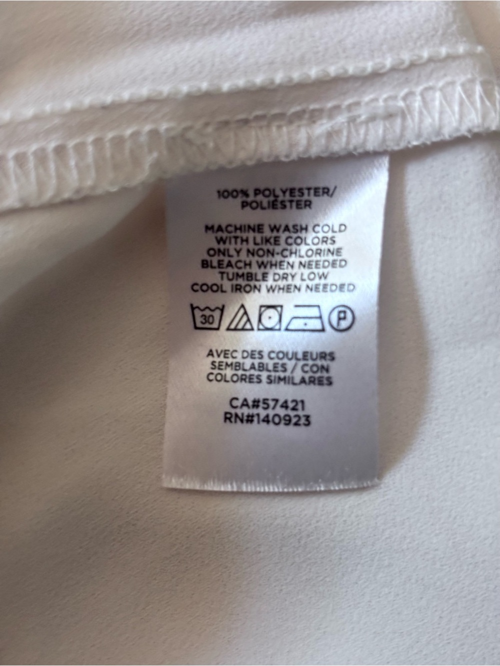 LOFT Ivory Sleeveless Camisole Top - Picture 7 of 7